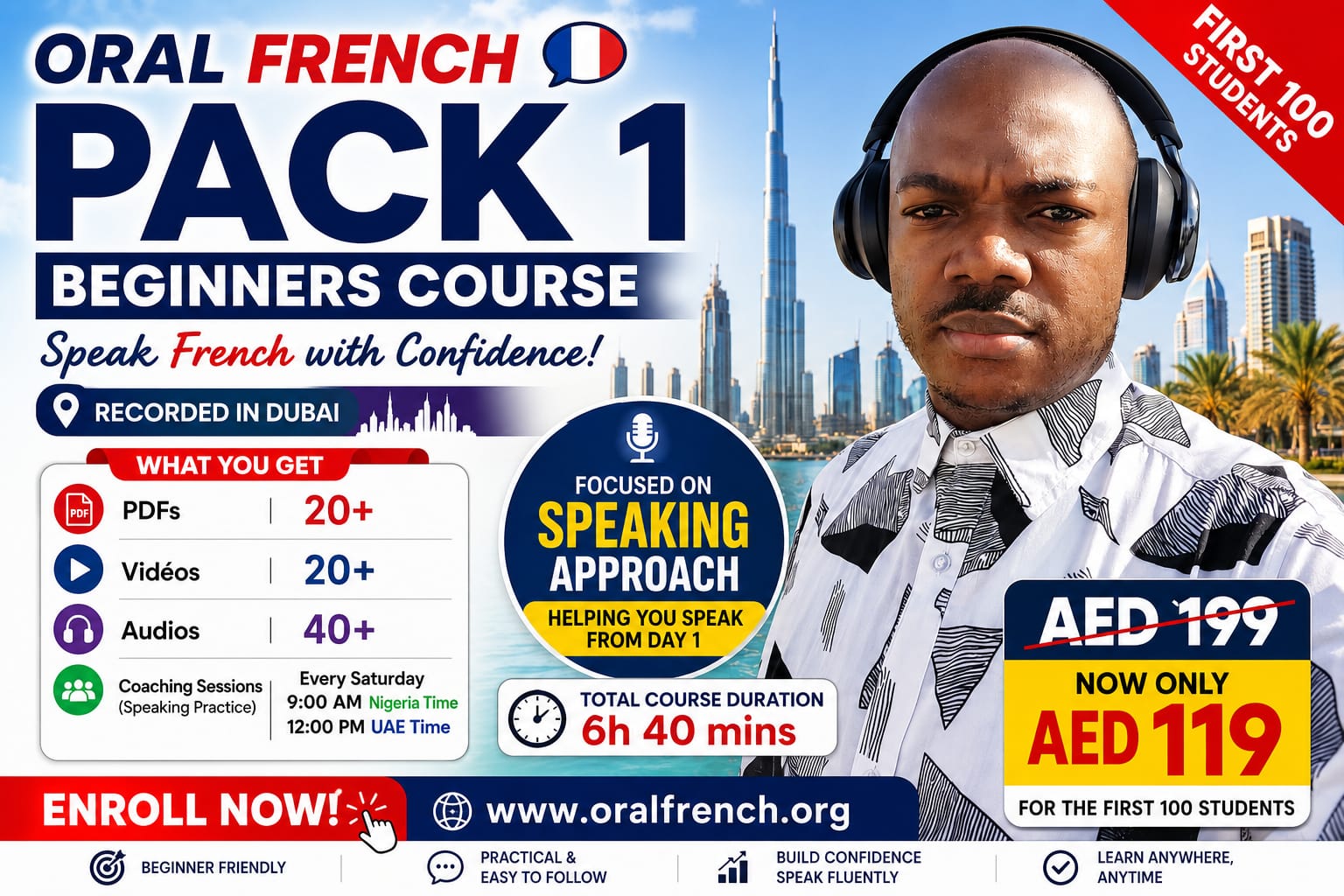 ORAL FRENCH PACK 1