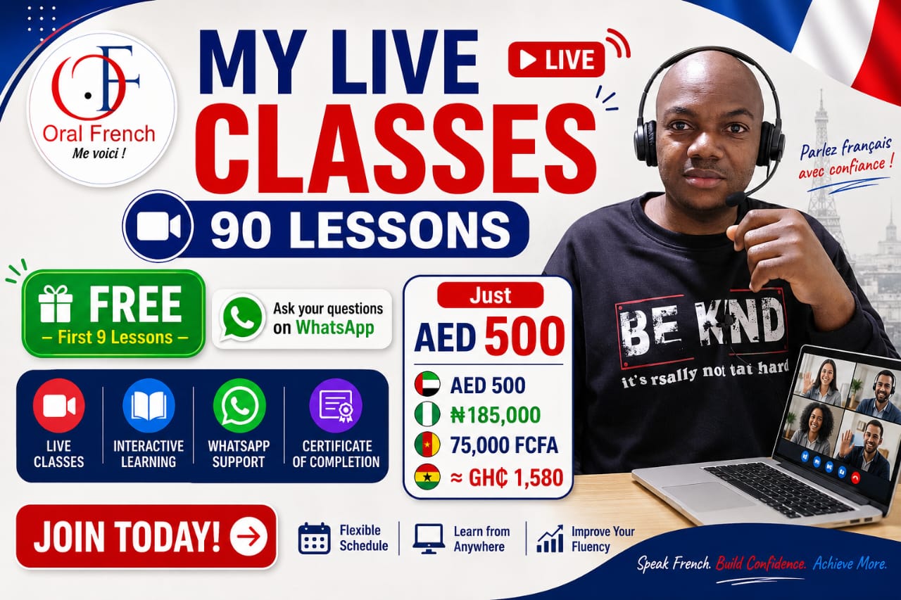 MY LIVE CLASSES
